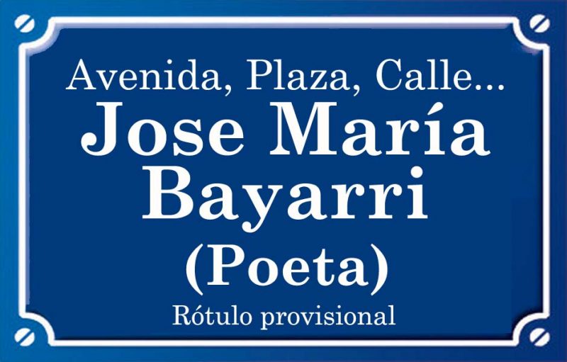 Josep María Bayarri Poeta (calle)