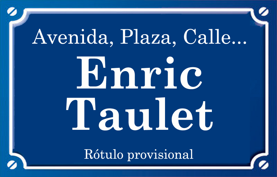 Enric Taulet (calle)