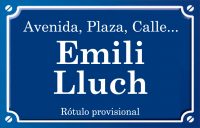 Emili Lluch (calle)