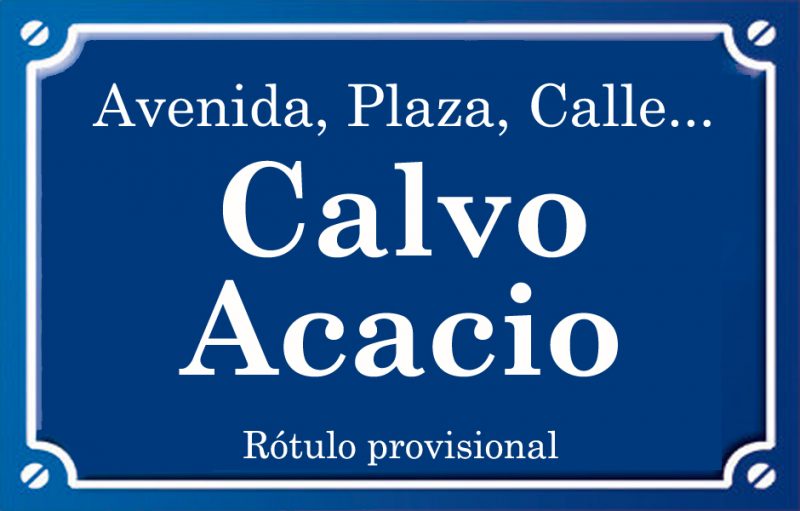 Calvo Acacio (calle)