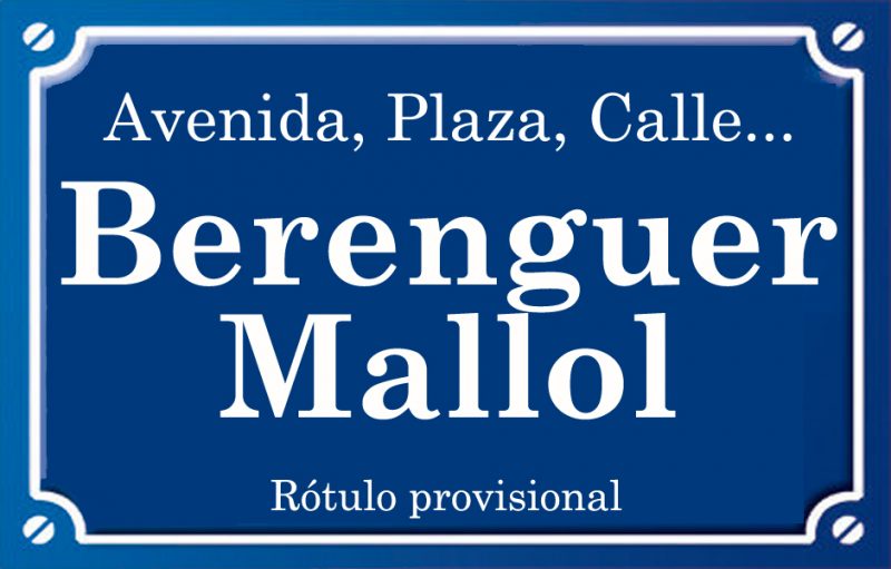 Berenguer Mallol (calle)