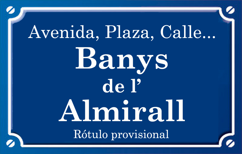 Banys de l’Almirall (calle)