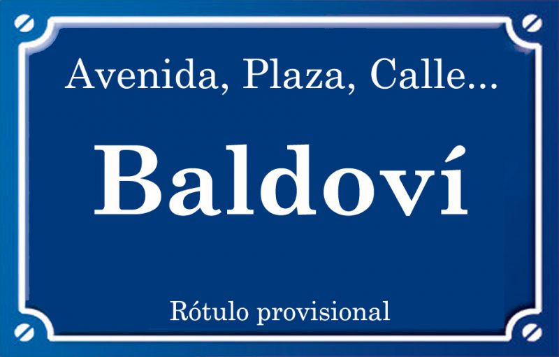 Baldoví (calle)