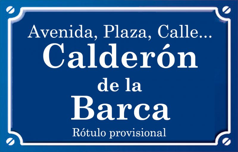 Calderón de la Barca (calle)