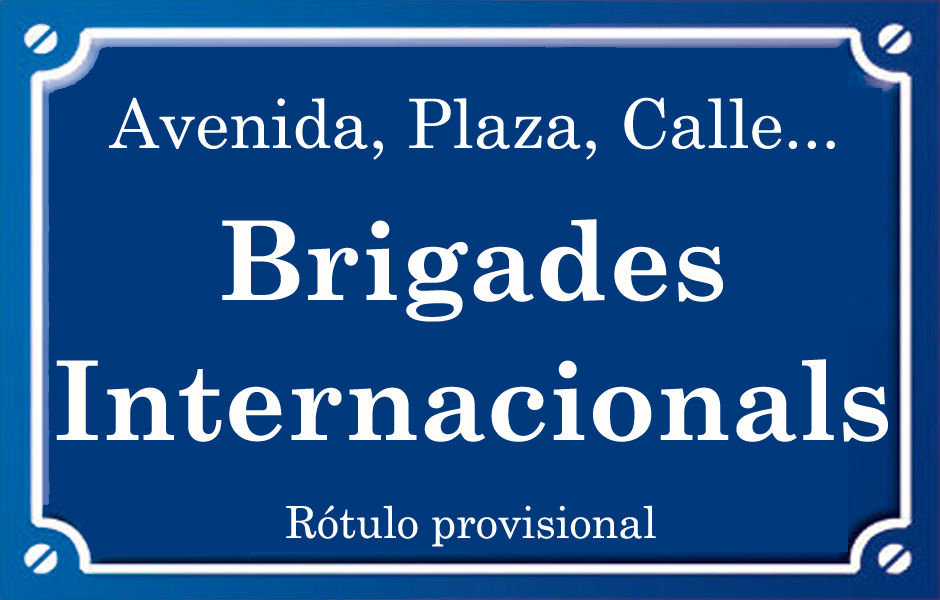 Brigades Internacionals (calle)