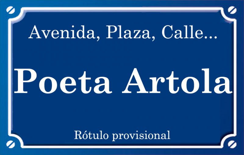 Poeta Artola (calle)