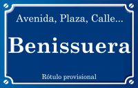 Benissuera (calle)