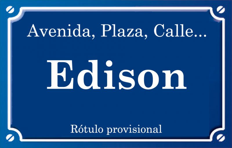Edison (calle)