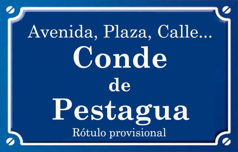 Comte de Pestagua (plaza)