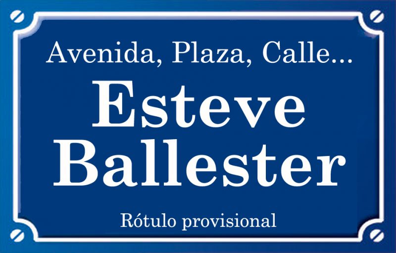 Esteve Ballester (calle)
