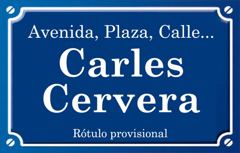 Carles Cervera (calle)
