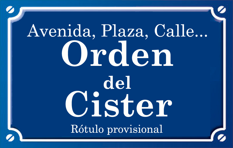 Orden del Cister (calle)