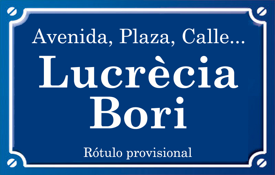 Lucrècia Bori (calle)
