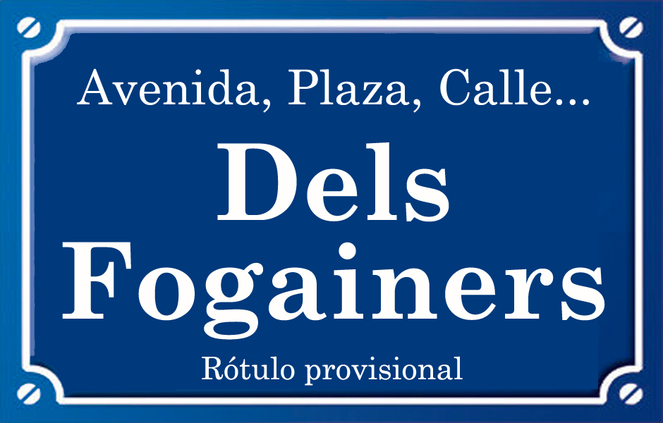 Dels Fogainers (calle)