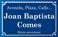 Joan Baptista Comes (calle)