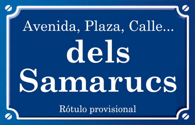 Dels Samarucs (calle)