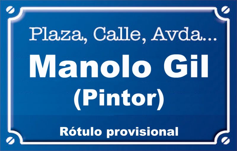 Pintor Manolo Gil (calle)