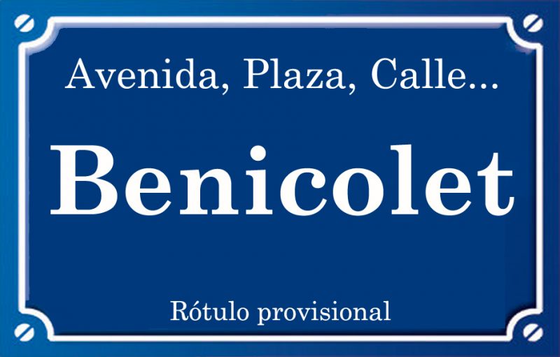 Benicolet (calle)