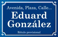 Eduard González (calle)