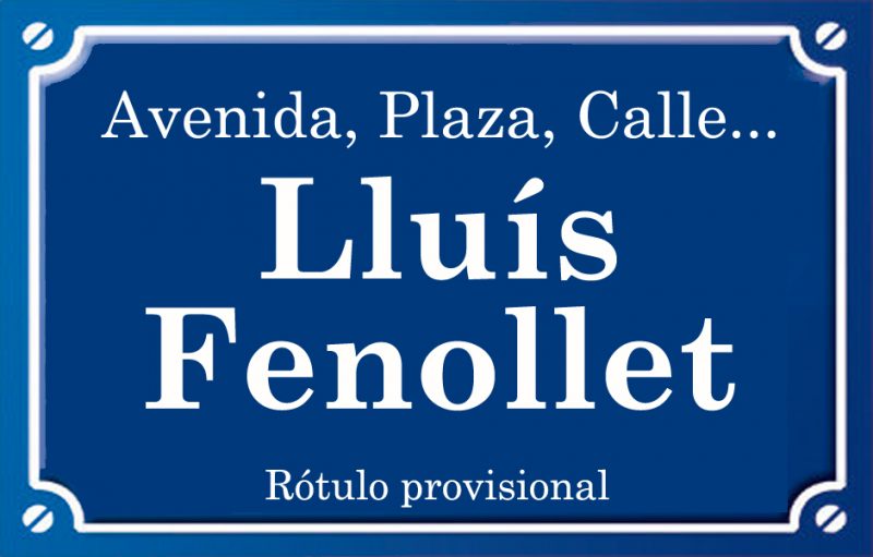 Lluís Fenollet (calle)