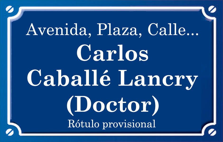 Doctor Carlos Caballé Lancry (calle)