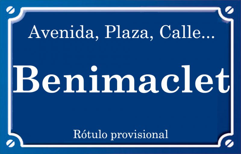 Benimaclet (plaza)