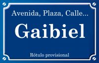 Gaibiel (calle)