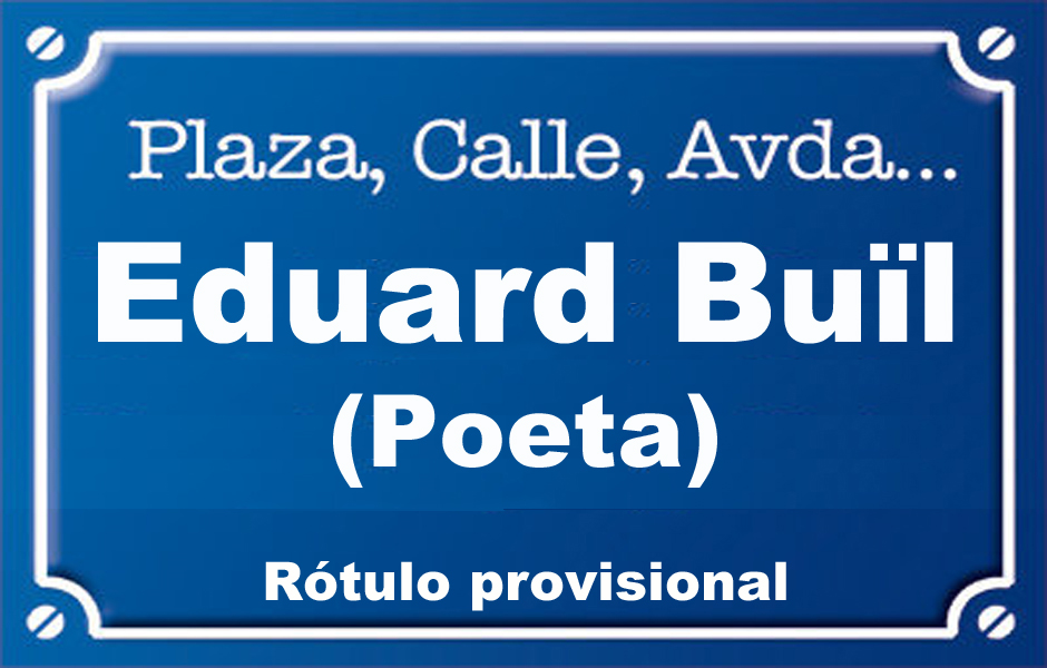 Poeta Eduard Buil (calle)