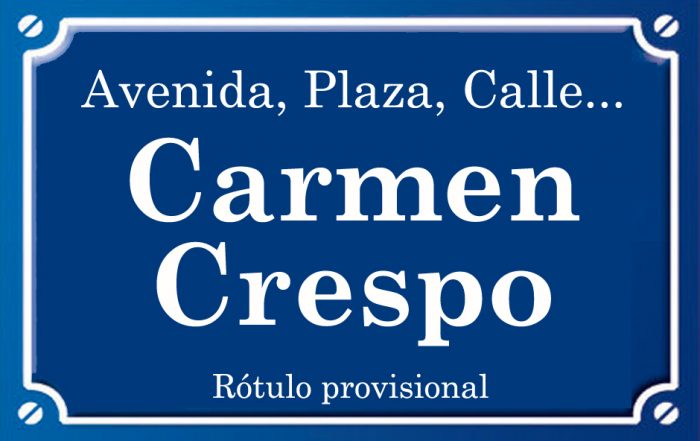 Carmen Crespo (calle)