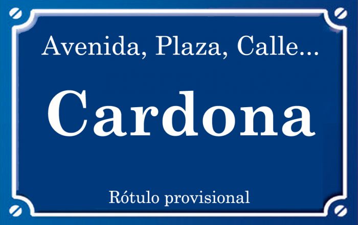 Cardona (calle)