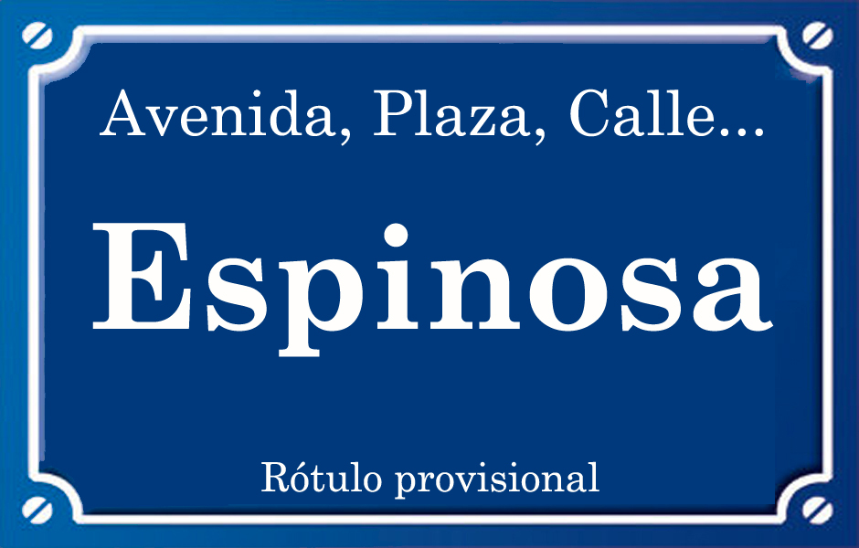 Espinosa (calle)