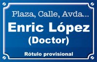 Doctor Enric López (calle)