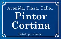 Pintor Cortina (calle)