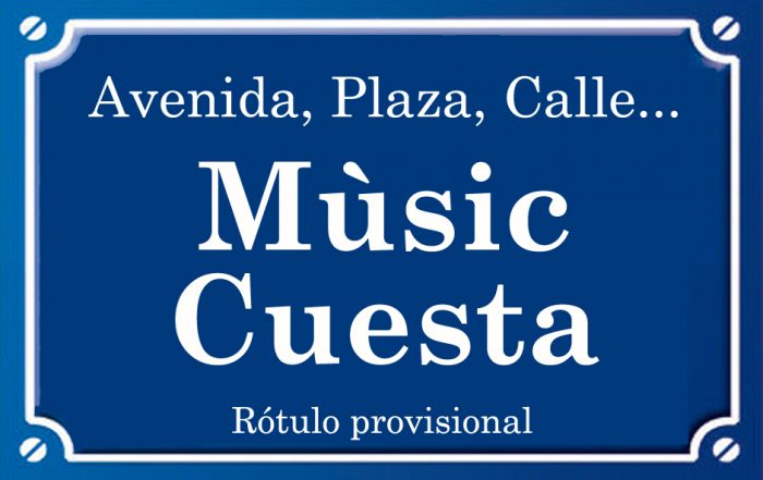 Mùsic Cuesta (plaza)