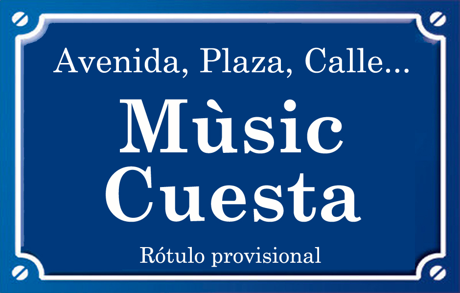 Mùsic Cuesta (plaza)