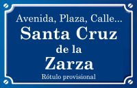 Santa Cruz Zarza (calle)