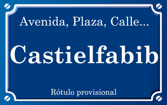 Castielfabib (calle)