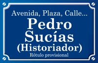 Pedro Sucías Historiador (calle)