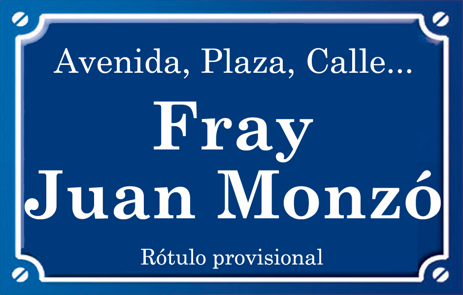 Fray Juan Monzó (calle)