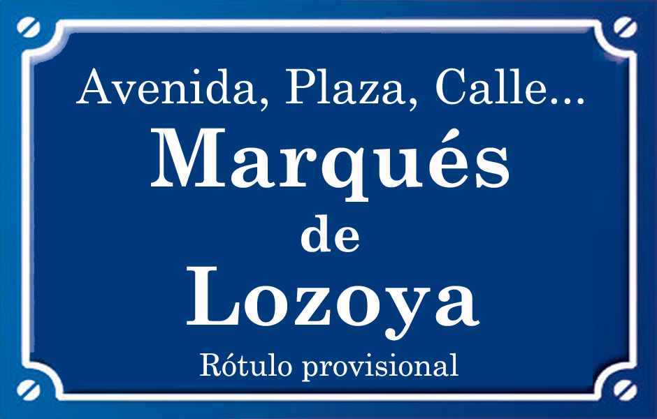 Marqués de Lozoya (calle)