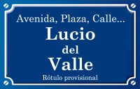 Lucio del Valle (calle)