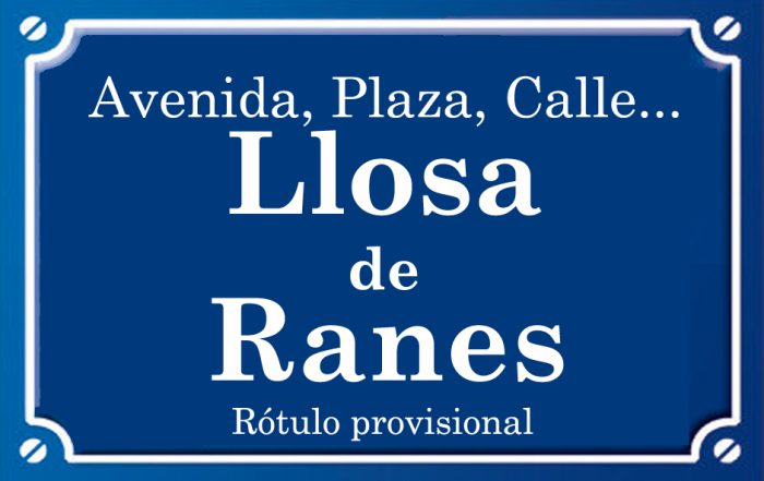 Llosa de Ranes (calle)