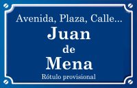 Juan de Mena (calle)