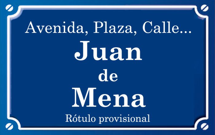 Juan de Mena (calle)