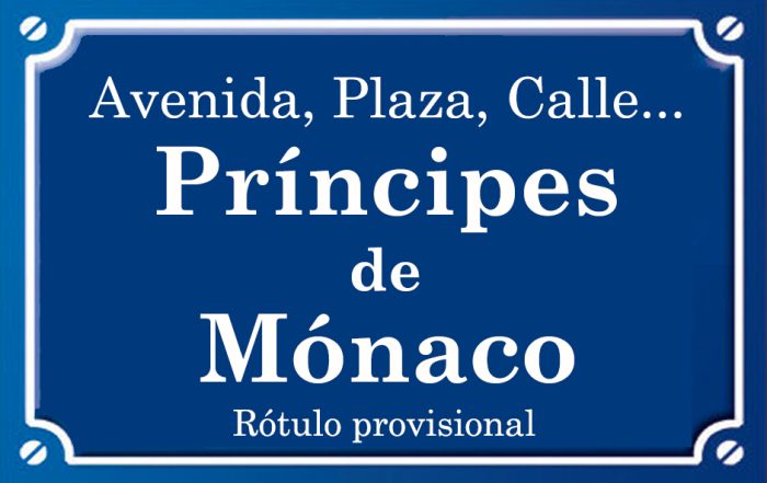 Príncipes de Mónaco (calle)
