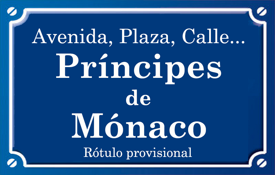 Príncipes de Mónaco (calle)