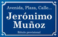 Jerónimo Muñoz (calle)