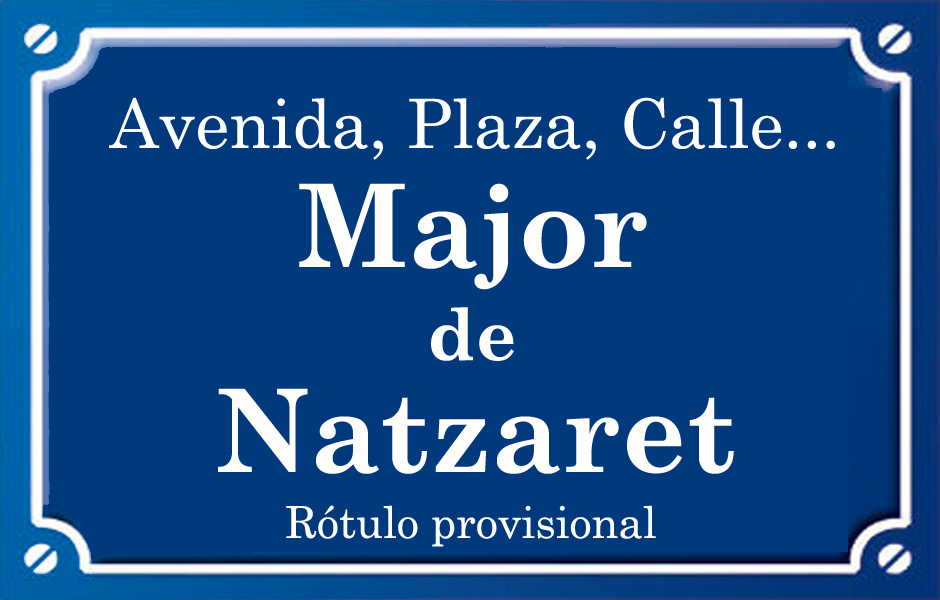 Mayor de Natzaret (calle)
