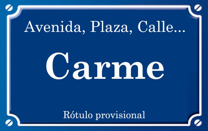 Carmen (plaza)