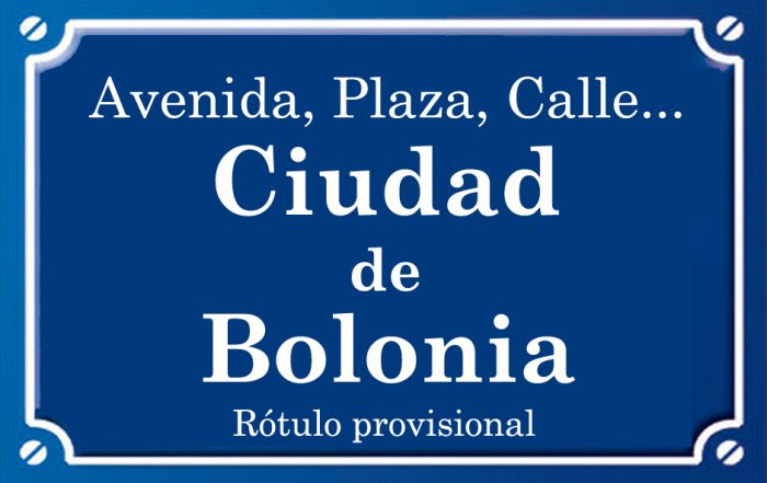 Ciudad de Bolonia (calle)